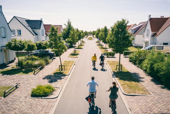 Fietsen op het park| Noordzee Résidence Cadzand-Bad